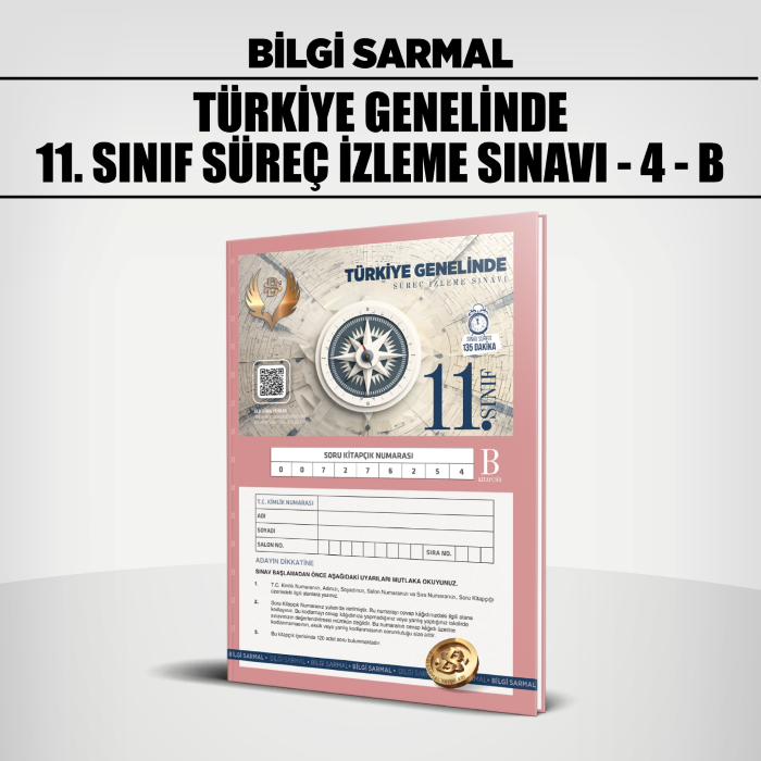 B.SARMAL 11.SINIF TÜRKİYE GENELİ (SİS) 4-B - 25-26